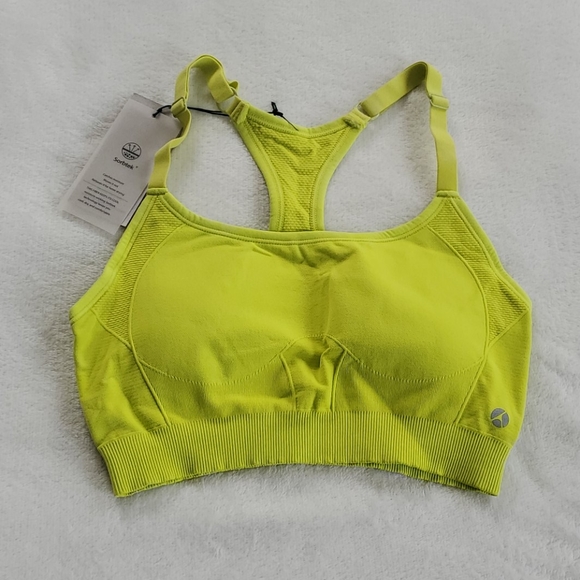 Avocado Neon Sports Bra - Picture 1 of 10